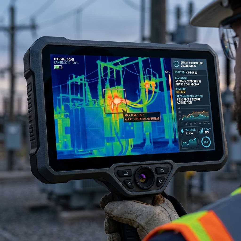 Power Grid Thermal & Visual Diagnostics Case